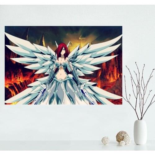 Nice Custom FAIRY TAIL Canvas Poster Print painting Art Wall Silk Poster cloth print Fabric Poster