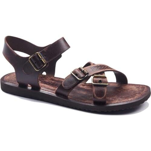 Handmade Leather Bodrum Sandals Men