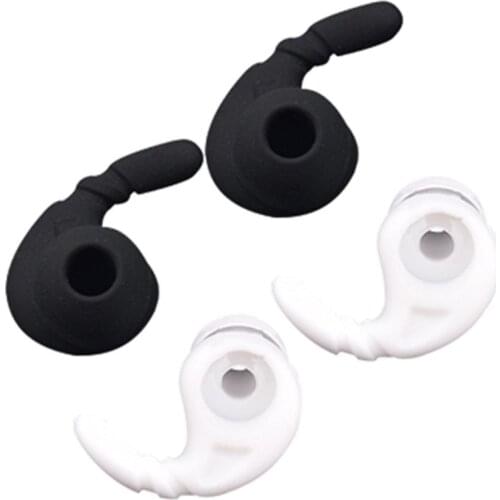 2019 1 Pair Earbuds Cover In-Ear Tips Soft Silicone Skin Ear Hook Durable Earpiece Accessories for Sports Bluetooth Headset