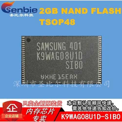 New10piece K9WAG08U1D-SIBO K9WAG08U1D-SIB0 TSOP48 Memory IC