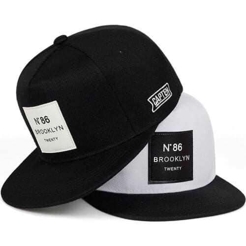 2020 new Fashion BROOKLYN Letters cotton adjustable Baseball Cap Leather label N86 Hip Hop Caps Sun Hat Unisex Snapback Hats