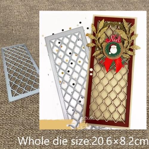 New Design Craft Metal stencil mold Cutting Dies Diamond Wire Wood Frame scrapbook die cuts Album Paper Card Craft Embossing