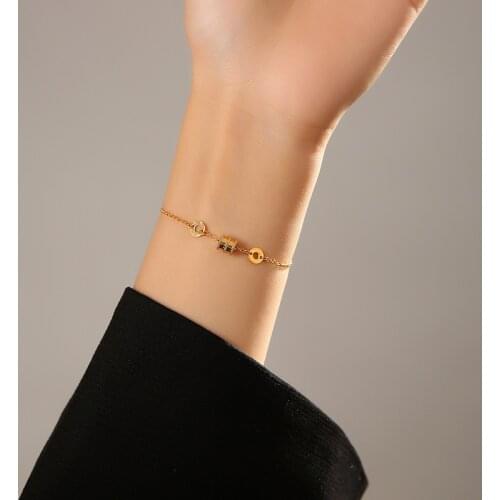 Wholesale Women Bracelets Adjustable Double Circle Metal Jewelry Girl Gift Suitable for Party Marriage