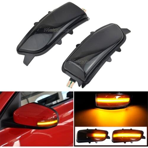 Flowing Dynamic Turn Signal Light LED Side Mirror Sequential Lamp Indicator Blinker For Volvo C30 C70 S40 S60 S80 V40 V50 V70