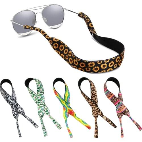 Eyeglasses Holder Strap Premium Soft Neoprene Glasses Anti Slip Strap Stretchy Neck Cord Sports Sunglasses Retainer for Men Wome