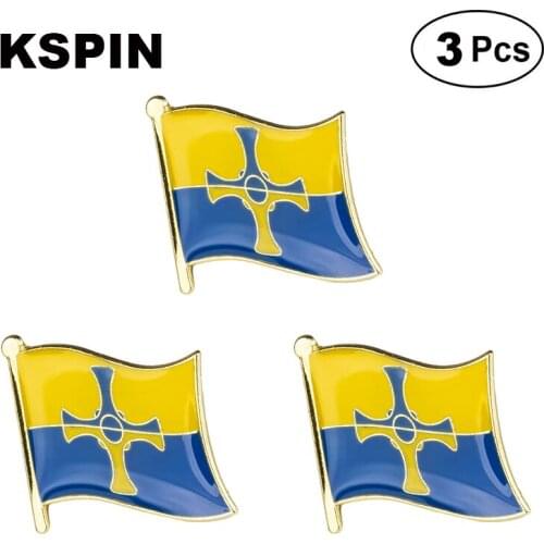 COUNTY DURHAM Lapel Pin Brooches Pins Flag badge Brooch Badges