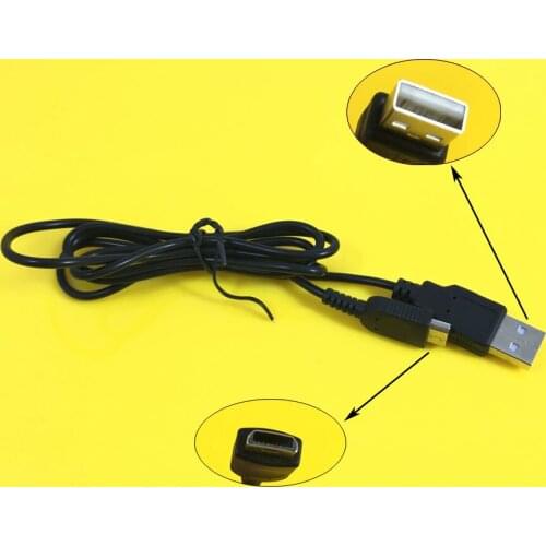 JCD High Quality 1.2M Long USB Charging Cable Cord Power Charger Cable Replacement for Nintendo GBM for Gameboy Micro