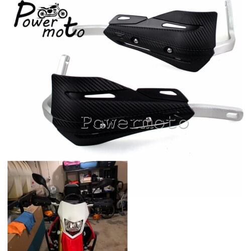 Motocross 1-1/8" Handguard Hand Guards Shield Protector For Enduro EXC 125 200 250 300 390 450 Honda CRF Suzuki Yamaha Dirt Bike