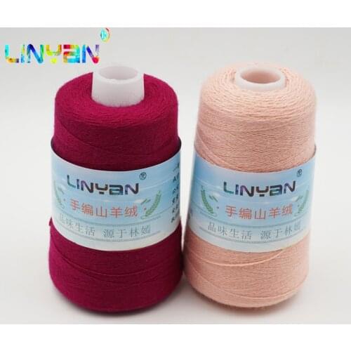 100g*2 pieces thread to knit Mink cashmere wool yarn Mink knitting crochet line knitting wool yarn for hand knitting thread t92