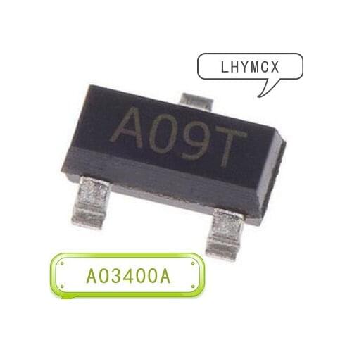 1000PCS AO3400 SOT23 AO3400A SOT-23 A09T
