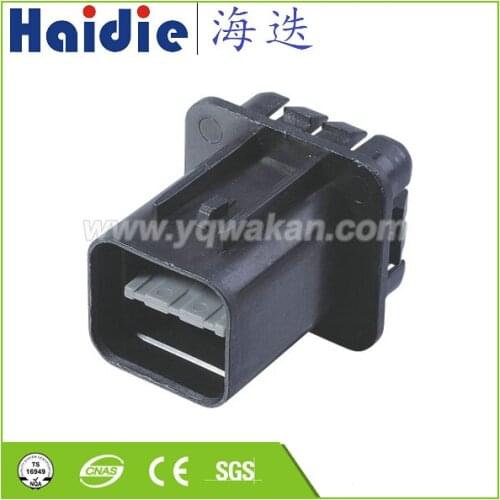 Free shipping 5sets 6pin kum auto wiring waterproof connector housing cable plug HD0610YA-2.2-11
