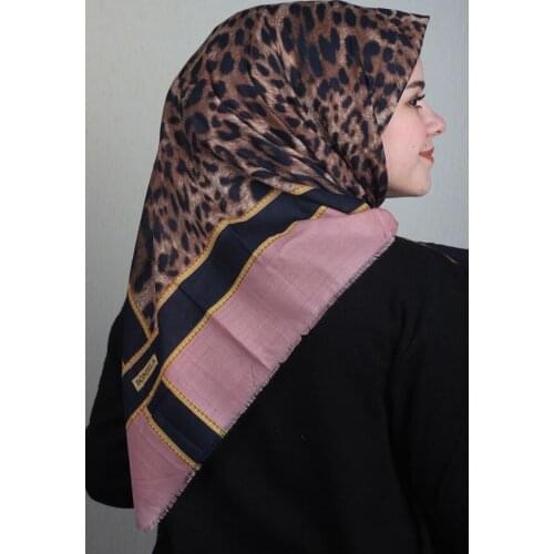 BONJELA PATTERNED COTON SCARF-DESEN-62-AVAILABLE in
