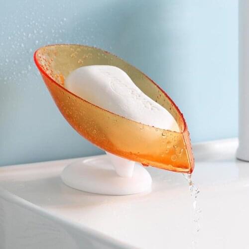 Drain soap holder bathroom Rotatable Bath bathroom supplies Soap Box sponge Storage Plate Tray Suction Cup Soap Dish stand