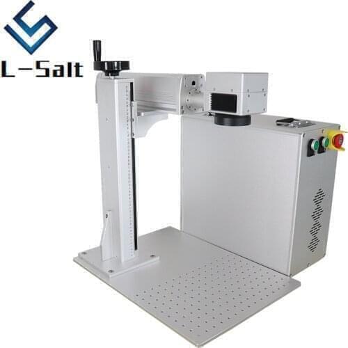 Laser engraving machine on Stainless steel laser printing machine