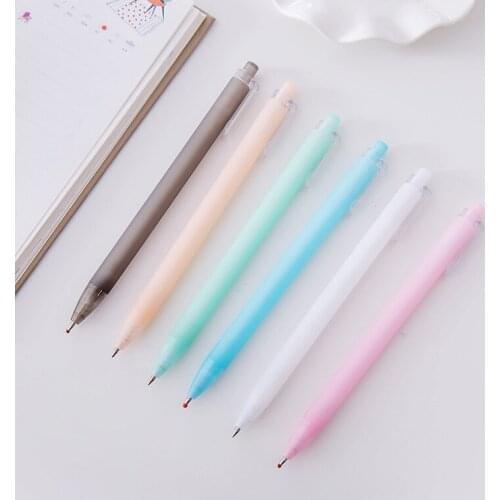 Small fresh jelly neutral gel black and smooth Write 0.5mm student stationery hand book stationery School Supplies