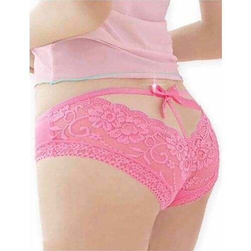 Merry See Pink Rear Light Fancy Panties