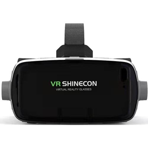 G07E Virtual Reality Movies Games 3D VR Glasses VR Box Headset with headphone for 4.7-6.1 inch Mobile Phone