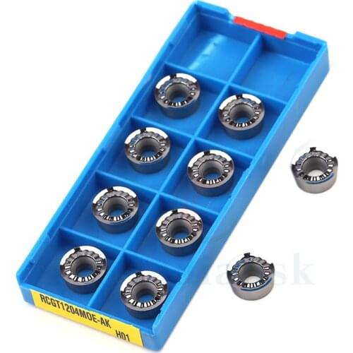 RCGT1204 RCGT10T3 RPGT AK H01face aluminum milling cutter carbide insert milling blade Milling Turning cutter CNC lathe tool
