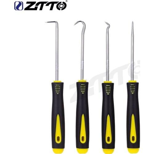 ZTTO MTB Road Bike Front Fork Oil Seal Hook Bicycle Oil Seal Tool O-Ring Remove Tool For Suspension Fork Shock Absorber 4 in 1
