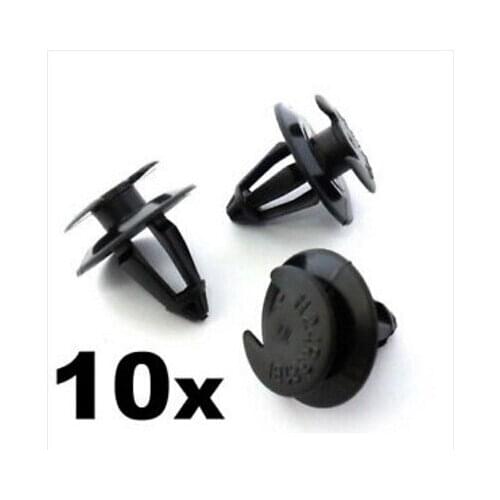 10x For Clips Tapones Corte Interior Para Tarjeta Puerta Paneles de Recorte Forros Bota