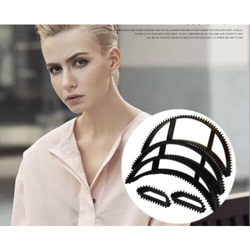 40set/lot 5pcs/set DIY ABS Princess Head Hair Heightening Fluffy Braiders Volumizing Inserts Hair Styling Accessories HA1697