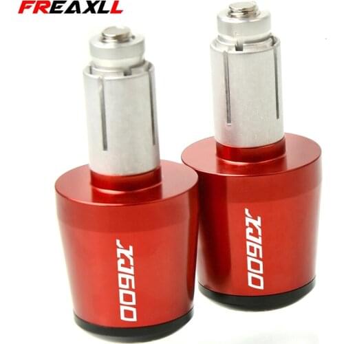 Motorcycle Accessories 7/8" 22MM Handlebar Hand Grips Handle Bar End Cap For YAMAHA XJ600 S DIVERSION 1992-2003 1993 1994 1995