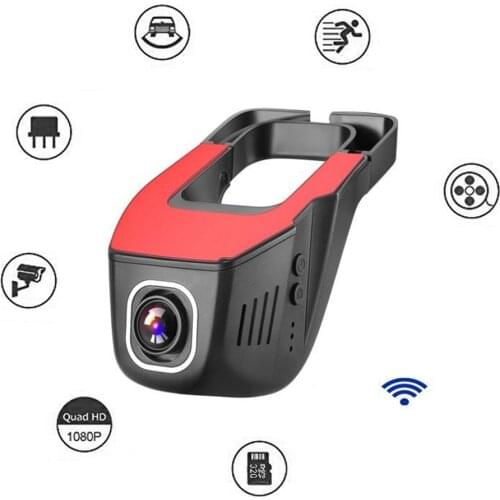 WIFI Car 1080P Driving DVR Dash Cam Camera 170 Degree Wide Angle Video Recorder G-Sensor Motion Detector