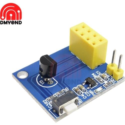 ESP8266 ESP-01S ESP01 DS18B20 ESP-01 Temperature Humidity Sensor Module Wifi NodeMCU For Arduino Smart Home IOT DIY Kit