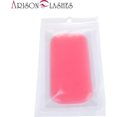 Flexible Silicone Pad for Eyelash Extension Easy Pick Up Tool Individual Eyelashes stand& holder