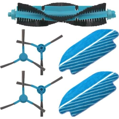 New High quality roller brush side brush mop robot sweeper accessories replacement for Conga 3490 vacuum cleaner