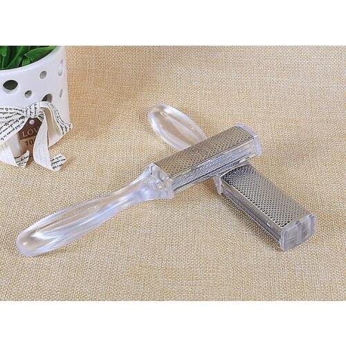 New Arrival Metal Clear Double Side Foot Rasp File Callus Remover Dead Skin Remover Pedicure Foot Care Tool