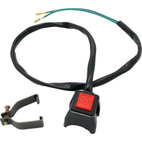 22mm Durable ATV Motorcycle Dual Sport Quad Start Horn Kill Off Stop Switch Button Motorbike Accessories Control Handle Switches