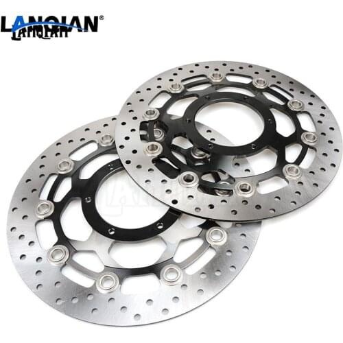 2 pieces motorcycle Front Brake Disc Rotor for Honda CB1300 CBR600RR 2003 2004 2005 2006 2007 2008 2009 2010 2011 2012 2013 2014