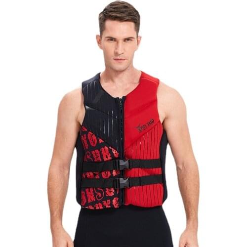 High Buoyancy Fishing Diving Neoprene Life Jacket Water Sports Equipment For Rafting Swimming Sailing Boating Surfing Life Vest