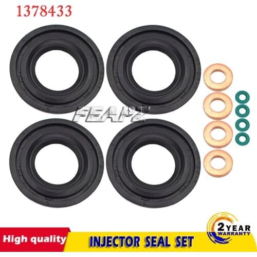 FUEL INJECTOR SEAL + WASHER + O RING SET FOR CITROEN RELAY 2010 2011 2013 2014 2015 2016 2017 2.2 HDI 1378433 1372494 1795871