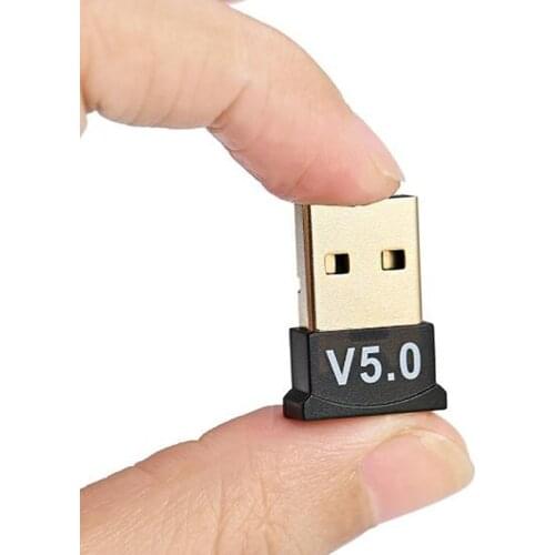 1Pcs USB bluetooth 5.0 Wireless Dongle Adapter Adapter 5.0 Real PC Receiver Stereo