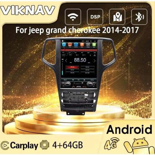 12.1inich Android car radio For jeep grand cherokee 2014-2017 auto stereo receiver video gps navigation head multimedia player
