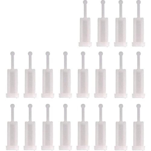 20 Pcs Universal Gravity Spray-Gun Filters Fine Mesh, Disposable Gravity Feed Spray-Gun Paint Strainer
