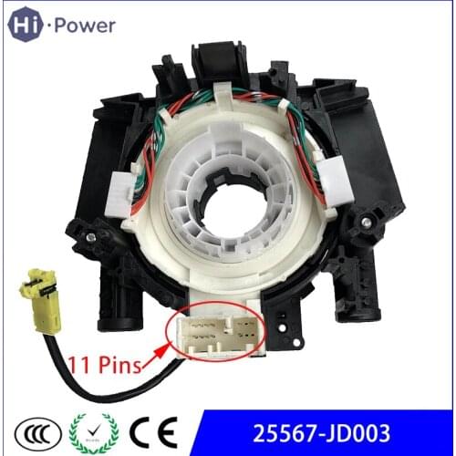 25567-JD003 25567 JD003 11 pins New Car Accessory for Nissan Qashqai 350Z 370Z Versa Murano 25567JD003
