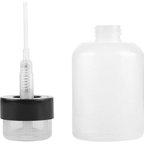 5pcs Alcohol Bottle 250mL FTTH Drop Proof Leak Proof Alcohol Dispensing Pump Empty Bottle for Optical Fiber Cleaning Tool