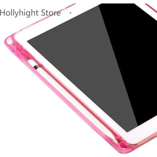 IPad Case with Pen Slot 10.2 AIR4 10.9 MINI5 PRO11 2020 Transparent Drop Proof Ipad Air 2 Case Ipad Pro 11 2020 Pencil Case