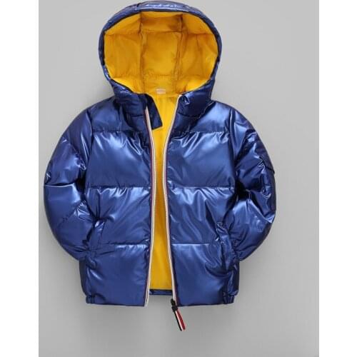 Popular logo boys aged 3-8 years old cotton-padded clothes winter 2020 new warm childrens clothes cotton-padded jackets for chi