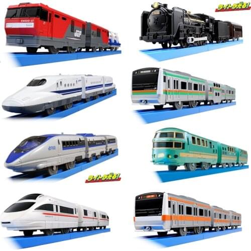 Electric Track Train Three-section Locomotive Scene Assembled Parking Lot City Police Department Electric High-speed Rail Truck