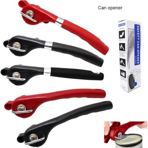 Kitchen Cans Opener Stainless Steel Professional Gadgets Manual Can Opener Side Cut Manual Can Opener Camping