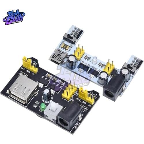 3.3V 5V MB102 Breadboard Power Supply Module /MB102 white Breadboard Dedicated Power Module 2-way MB-102 Solderless Bread Board