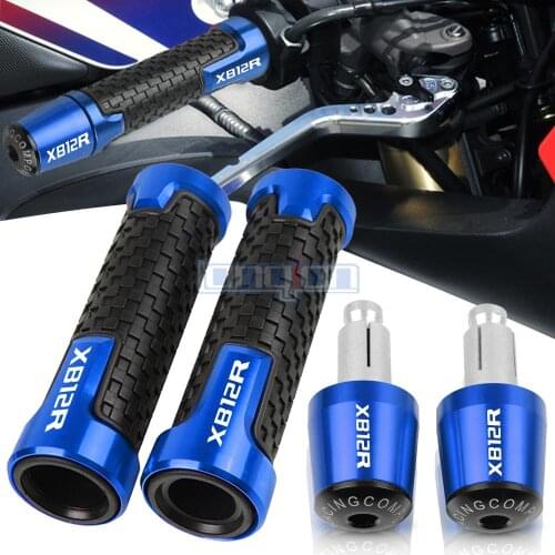 Motorcycle 7/8" 22MM Handlebar Hand Grips Handle Bar End Cap FOR Buell XB12 2004-2008 XB12R XB12Scg XB12Ss 2009 XB 12 R Scg Ss