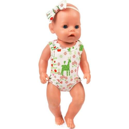 New Bikini Fit For Born Doll 43cm Babies Doll Clothes, Doll accessories