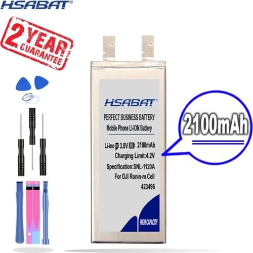 New Arrival [ HSABAT ] 2100mAh Replacement Battery for DJI Ronin-m Cell 423496