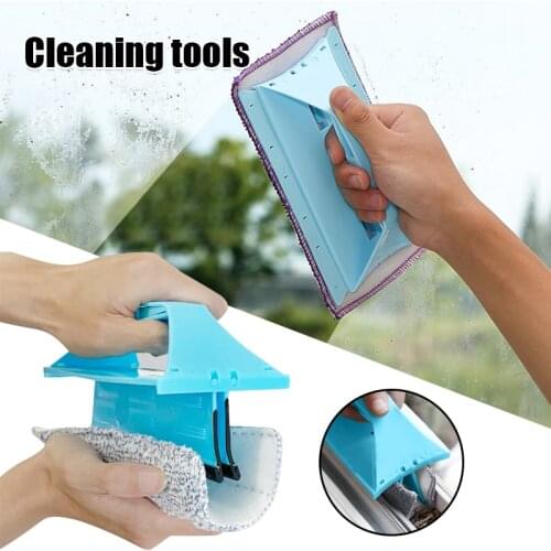 New Window Grooves Cleaning Tools with Handle Antislip Brush Head Multipurpose Innovative for Cleaning Door Window Slides