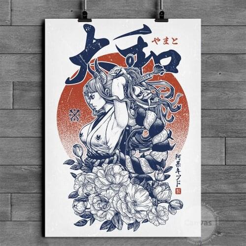 Anime Yamato Poster Pictures Home Manga Decoration Paintings Canvas HD Prints Wall Art Modular Living Room